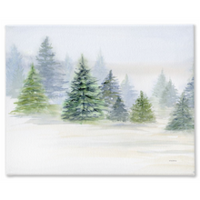 Load image into Gallery viewer, Pine Trees 1 Stretched Canvas Print
