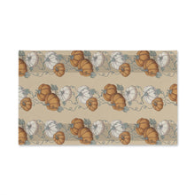 Load image into Gallery viewer, Pumpkin Vine Pattern Hand Towel | Fall Harvest Kitchen Hand Towel