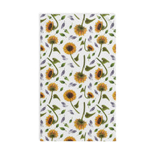 Load image into Gallery viewer, Sunflower Hand Towel — Floral Kitchen Towel | Gift for Gardeners & Summer Home Decor