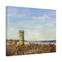 Load image into Gallery viewer, Lewes Delaware Tower Canvas Art, Nautical Decor