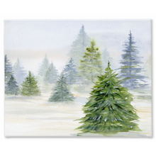 Load image into Gallery viewer, Pine Trees 2 Stretched Canvas Print
