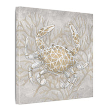 Load image into Gallery viewer, Crab Coastal Wall Art, Nautical Home Decor, Beach Vibes, Perfect for Aquatic Lovers, Unique Gift for Ocean Enthusiasts - Patti Bishop Watercolors