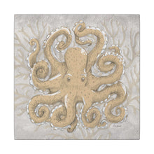 Load image into Gallery viewer, Octopus Coastal Wall Art, Nautical Home Decor, Beach Vibes, Perfect for Aquatic Lovers, Unique Gift for Ocean Enthusiasts - Patti Bishop Watercolors
