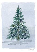 Load image into Gallery viewer, Greeting Cards - Single Pine Tree