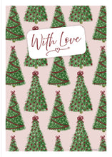 Load image into Gallery viewer, Multi-Design Christmas - Pink Pine Tree Pattern