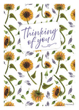 Load image into Gallery viewer, Multi-Design Greeting Cards - Sunflower Pattern