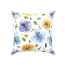 Load image into Gallery viewer, Pansies Pattern Throw Pillows
