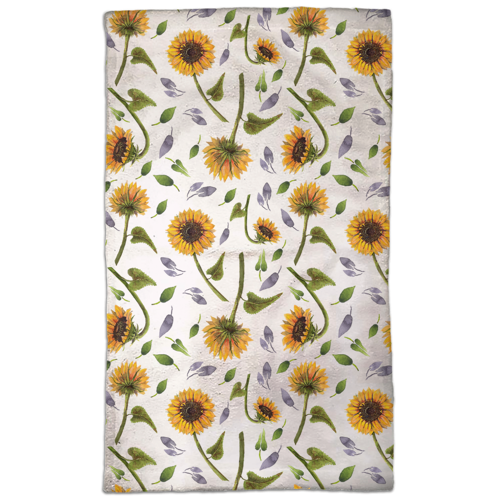 Sunflower Hand Towels