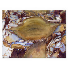 Load image into Gallery viewer, Delaware Crabs Stretched Canvas Print
