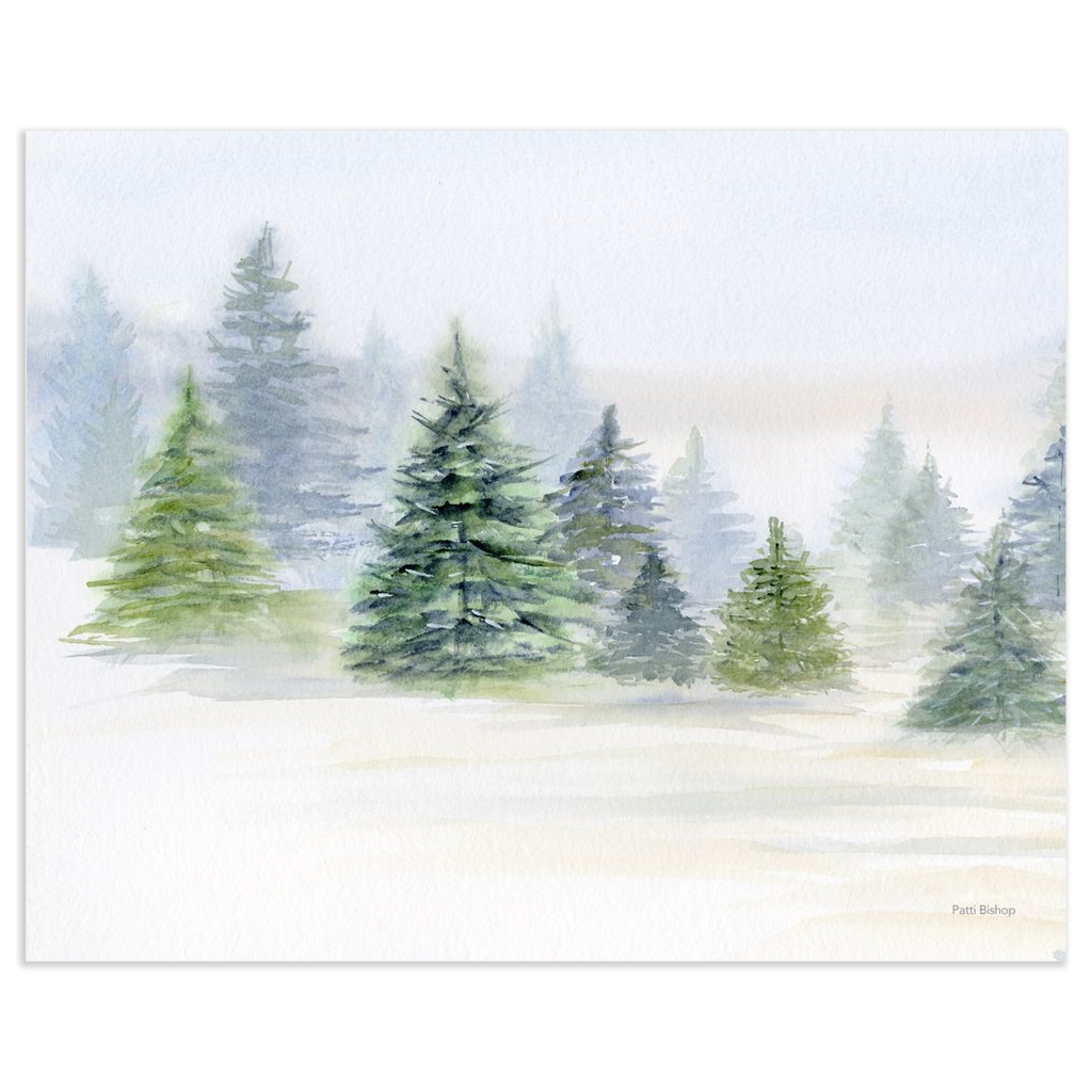 Pine Trees 1 Art Print