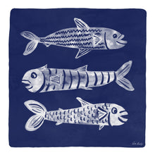 Load image into Gallery viewer, Coastal Characters Art Prints - Navy Blue

