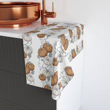 Load image into Gallery viewer, Pumpkin Vine Pattern Hand Towel | Autumn Hand Towel
