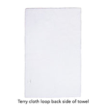 Load image into Gallery viewer, Holly &amp; Pine Watercolor Hand Towel — Festive Holiday Tea Towel
