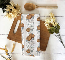 Load image into Gallery viewer, Pumpkin Vine Pattern Hand Towel | Autumn Hand Towel
