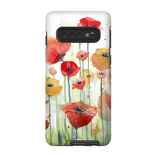 Load image into Gallery viewer, Red, Orange, and Yellow Poppies Phone Cases
