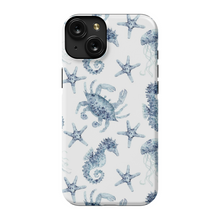 Load image into Gallery viewer, Blue Seahorse and Crab Phone Cases
