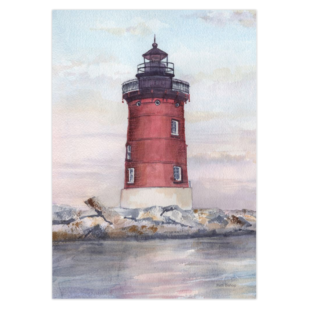 Lewes East End Lighthouse Greeting Cards