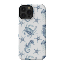 Load image into Gallery viewer, Blue Seahorse and Crab Phone Cases
