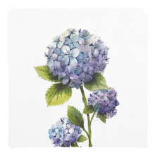 Load image into Gallery viewer, Blue Hydrangea Throw Pillows
