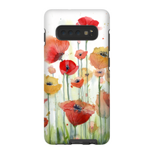 Load image into Gallery viewer, Red, Orange, and Yellow Poppies Phone Cases
