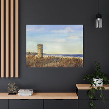 Load image into Gallery viewer, Lewes Delaware Tower Canvas Art, Nautical Decor
