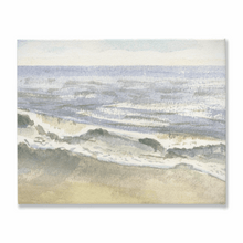 Load image into Gallery viewer, Waves 2 Stretched Canvas Print - Patti Bishop Watercolors
