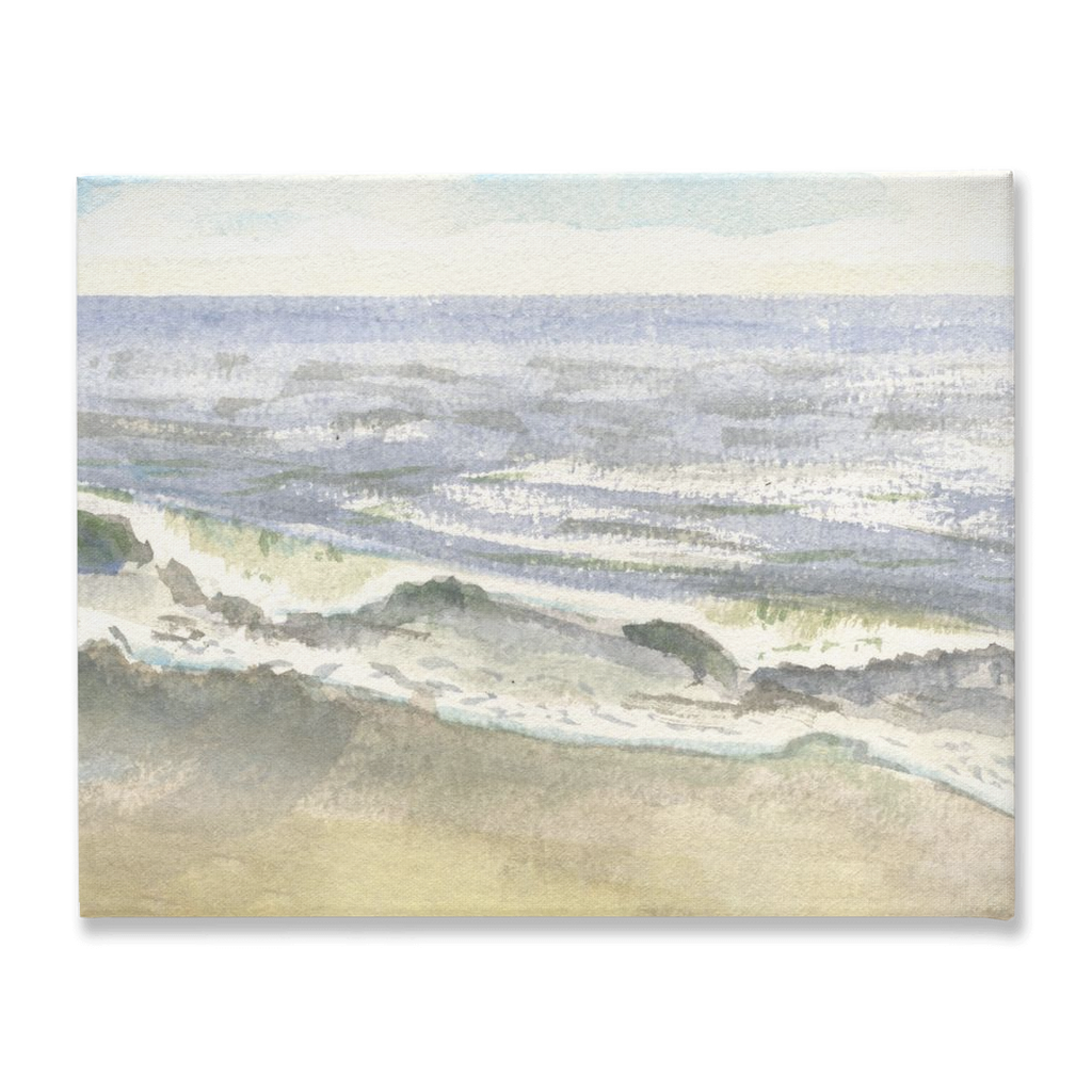 Waves 2 Stretched Canvas Print