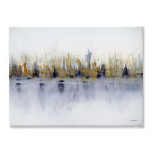 Load image into Gallery viewer, Abstract Blue Sienna Stretched Canvas
