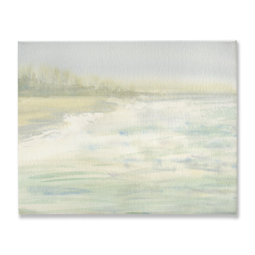 Beach Neutrals Stretched Canvas Print