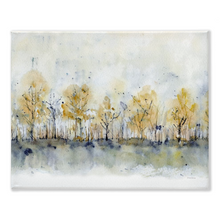 Load image into Gallery viewer, Abstract Fall Trees Stretched Canvas Print
