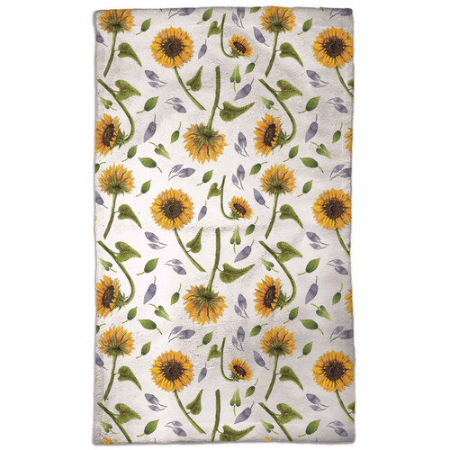 Sunflower Hand Towels - Patti Bishop Watercolors
