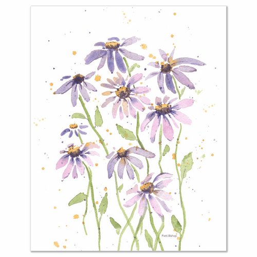 Petals, Petals Everywhere Art Prints - Patti Bishop Watercolors