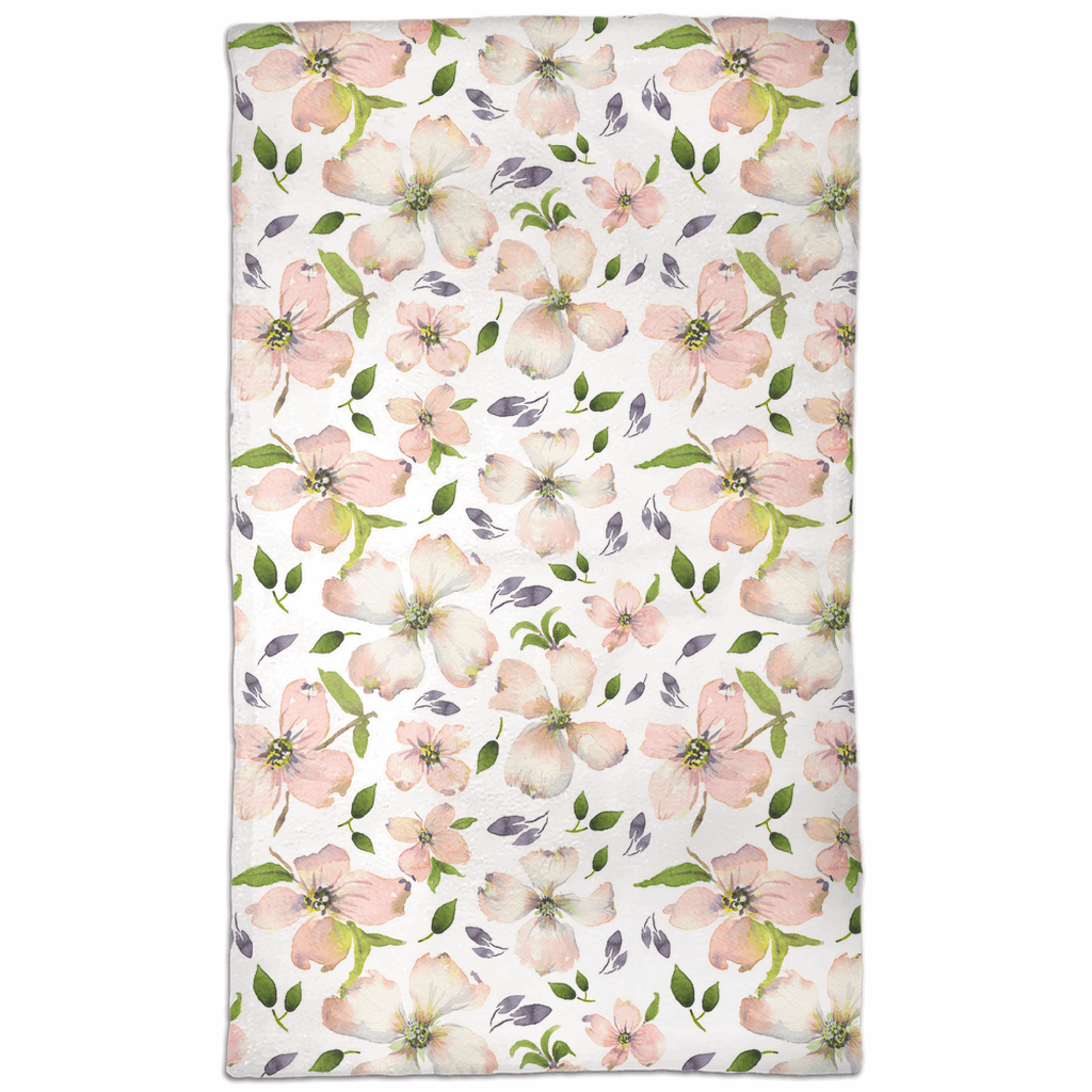 Dogwood Hand Towels - Patti Bishop Watercolors