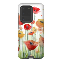 Load image into Gallery viewer, Red, Orange, and Yellow Poppies Phone Cases
