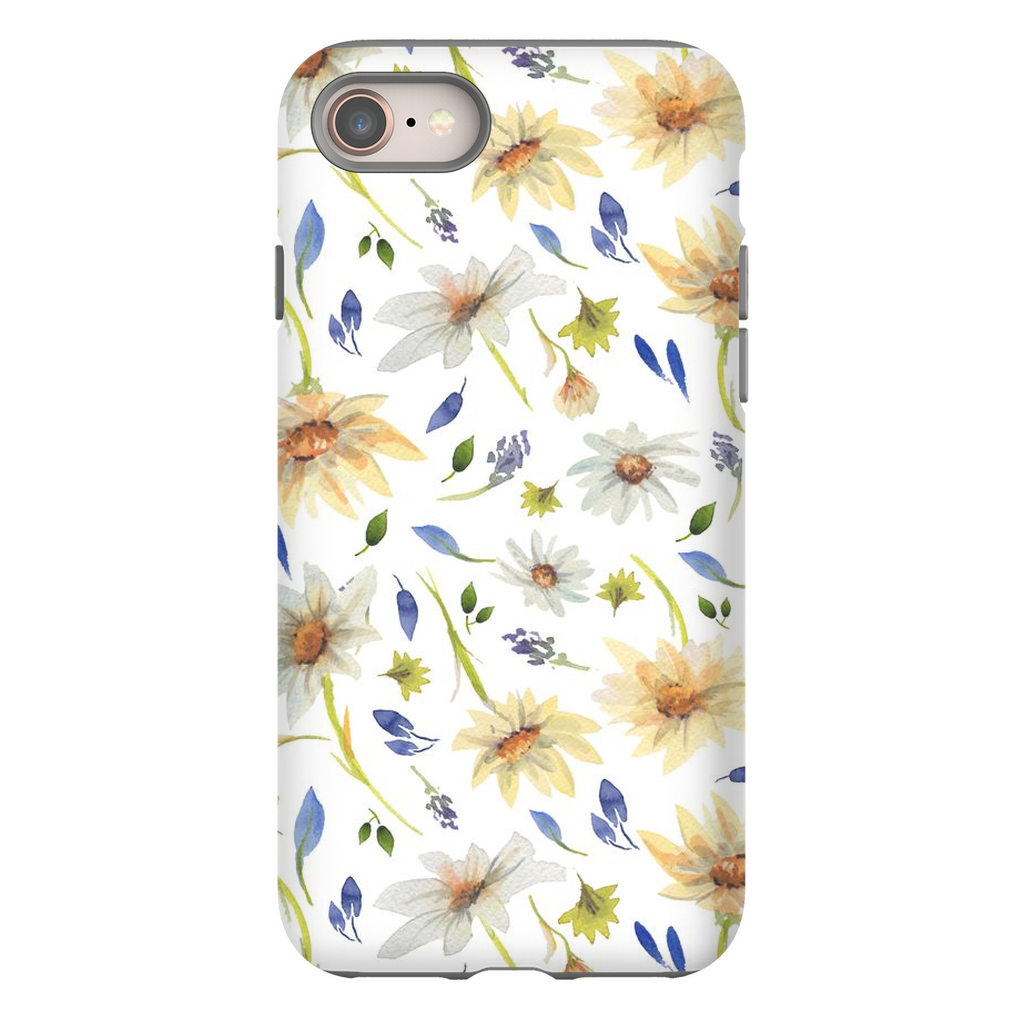 Yellow Daisy Pattern Phone Cases