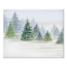 Load image into Gallery viewer, Pine Trees 1 Stretched Canvas Print

