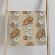 Load image into Gallery viewer, Pumpkin Vine Pattern Hand Towel | Fall Harvest Kitchen Hand Towel
