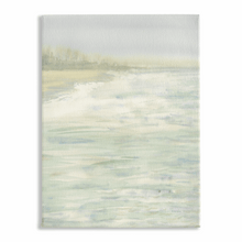 Load image into Gallery viewer, Beach Neutrals Vertical Stretched Canvas Print - Patti Bishop Watercolors
