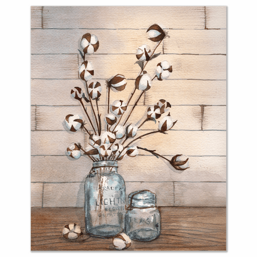 Cotton Art Prints - Patti Bishop Watercolors