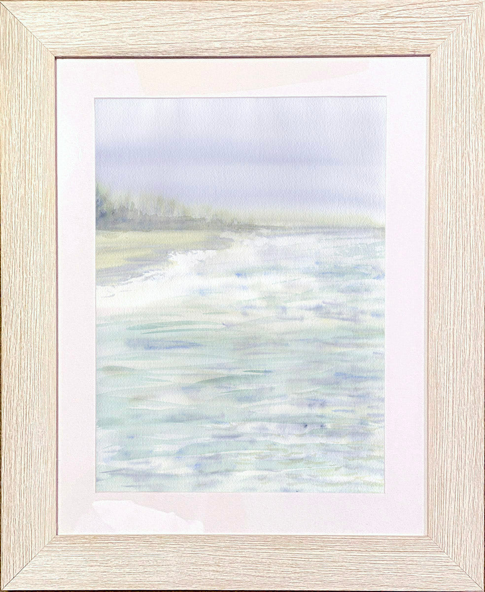 Beach Soft Neutrals Original Watercolor