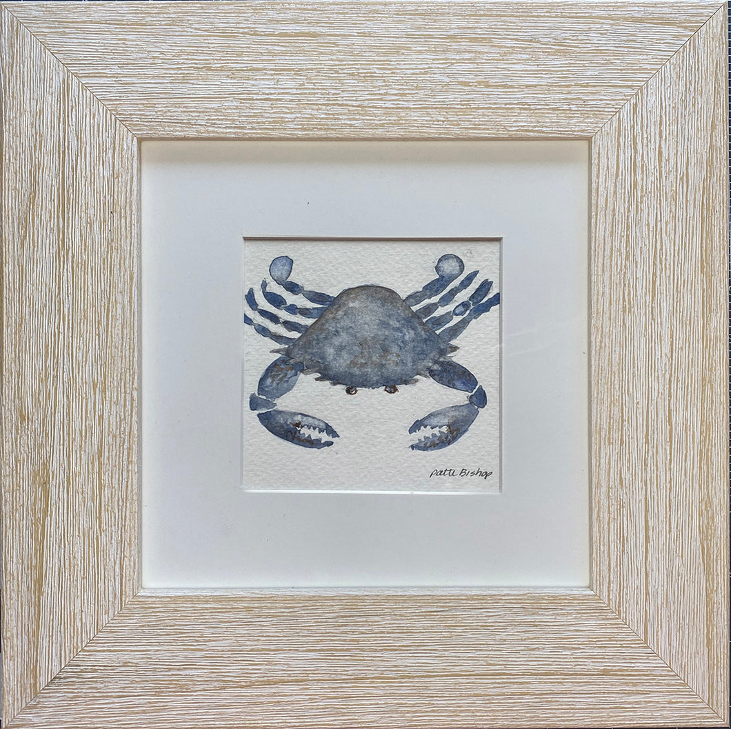 Blue Crab 2 Original Watercolor