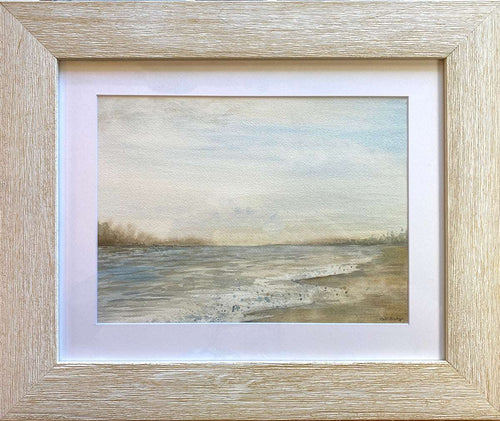 Shoreline Original Watercolor - Patti Bishop Watercolors