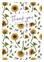 Load image into Gallery viewer, Multi-Design Greeting Cards - Sunflower Pattern
