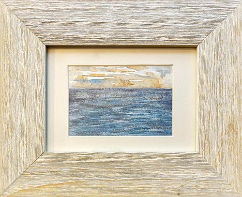 Sunset on the Water Original Watercolor - Patti Bishop Watercolors