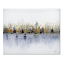 Load image into Gallery viewer, Abstract Blue Sienna Stretched Canvas
