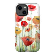 Load image into Gallery viewer, Red, Orange, and Yellow Poppies Phone Cases
