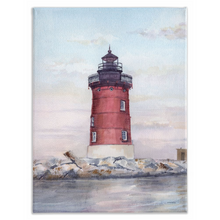 Load image into Gallery viewer, Lewes East End Lighthouse Stretched Canvas Print
