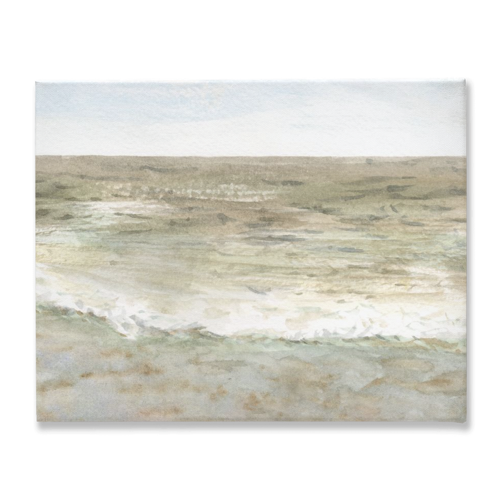 Waves 1 Stretched Canvas Print