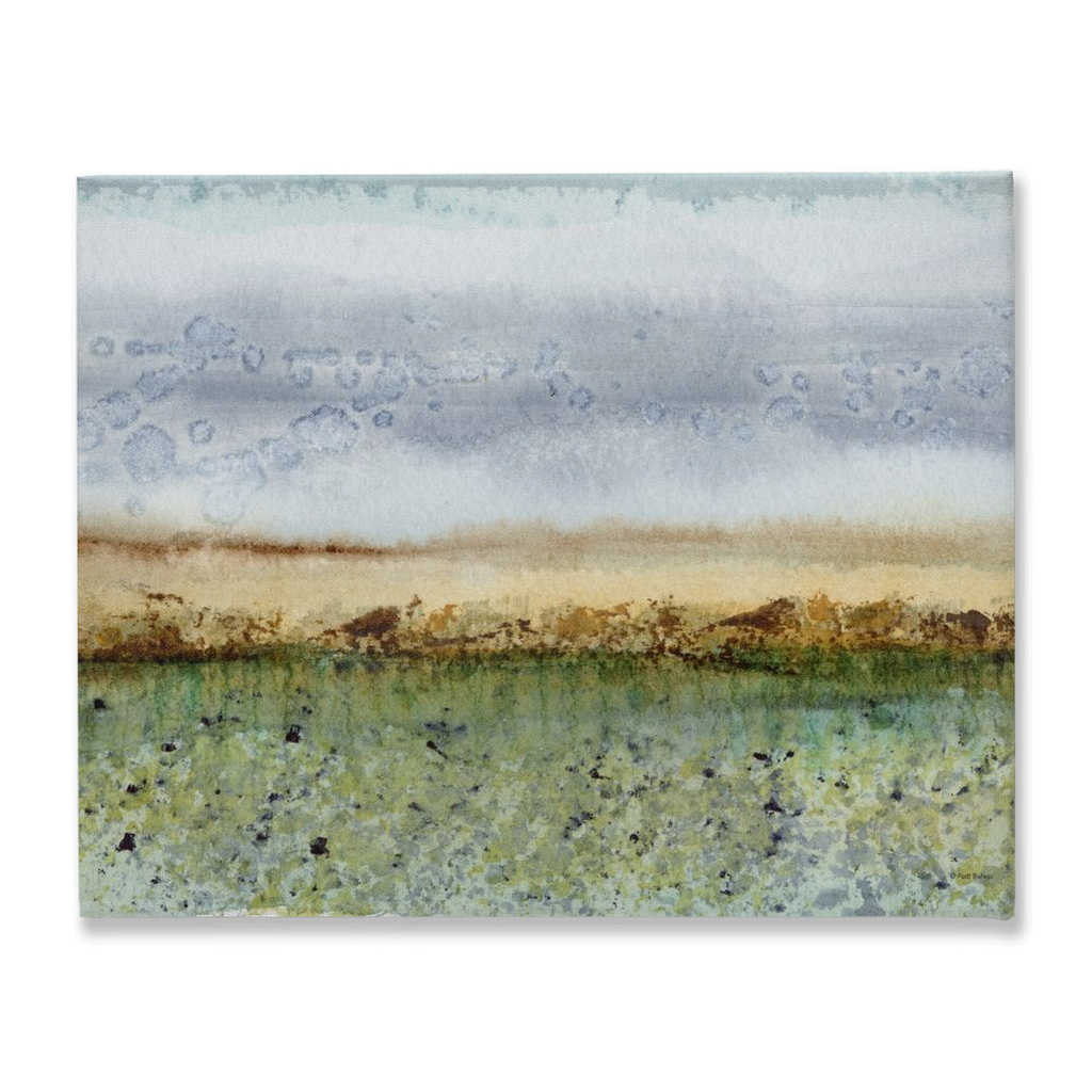 Abstract Field Stretched Canvas Print