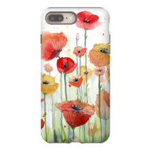 Load image into Gallery viewer, Red, Orange, and Yellow Poppies Phone Cases

